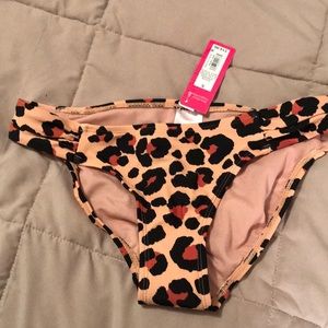 Xhilaration animal print hipster bottoms